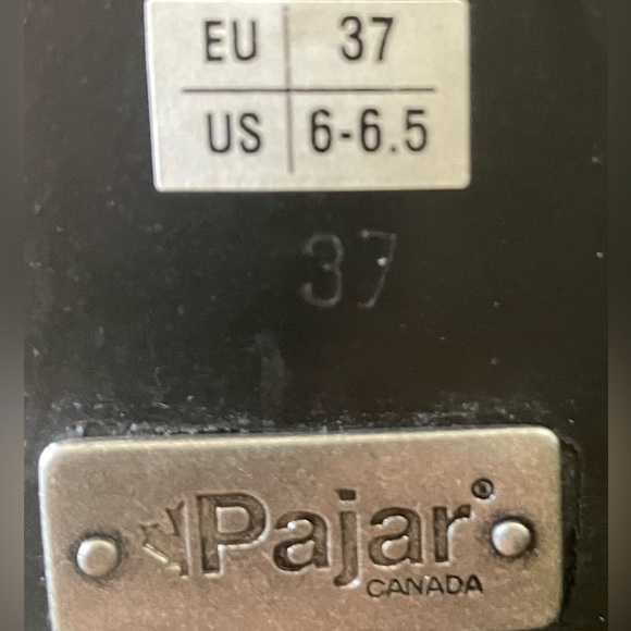 NEW Pajar Anson Waterproof Black Leather Boot EU 37 (runs large) - Picture 5 of 5